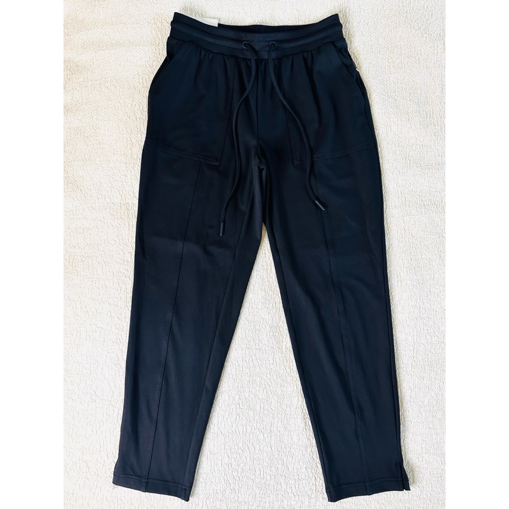 Rachel Zoe Womens XS Mid-Rise Slim Leg Pants Pull On Black NWT.